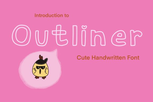 An Outlined Font That Brings Editorial Depth to Display