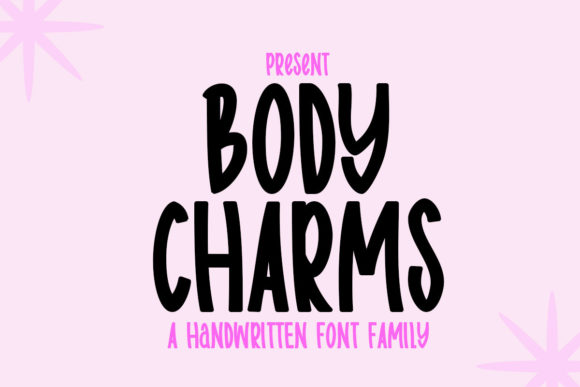 Body Charms: A Display Font With Ornamental Soul