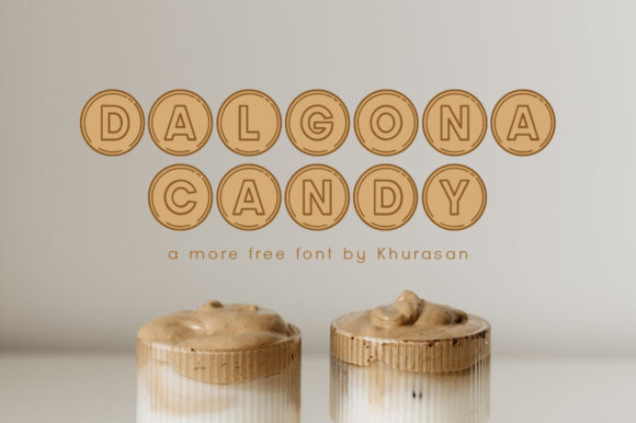 Dalgona Candy: A Versatile Display Font for Web Design
