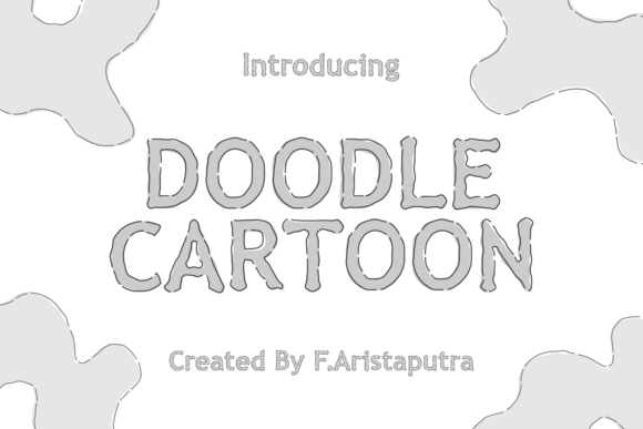Doodle Cartoon: A Vintage Display Font with Real Character