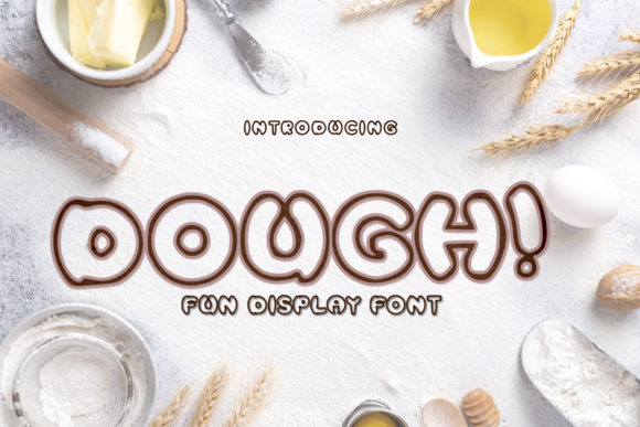 Dough: A Display Font That Makes Small Brands Shine