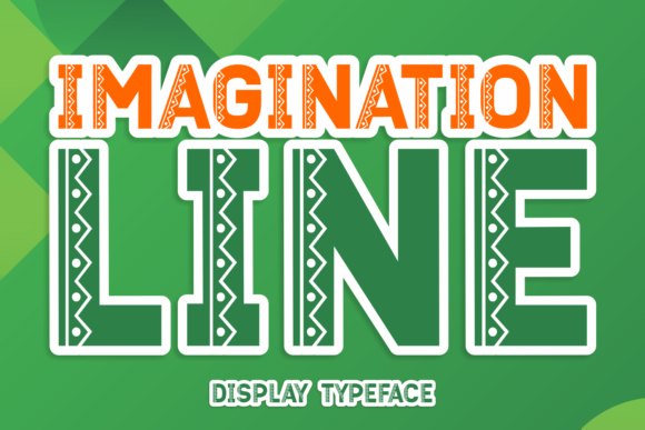 Imagination Line: A Bold Display Font That Earns Its Place