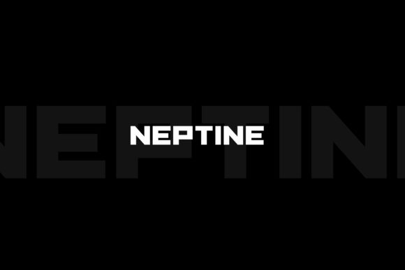 Neptine: The Thick Lettered Display Font for Makers