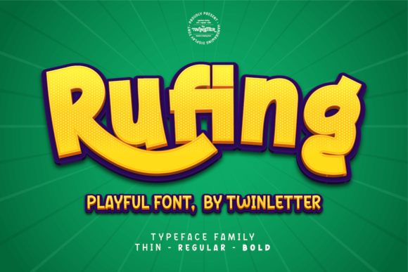 Rufing: The Joyful Display Font for Crafters & Sellers