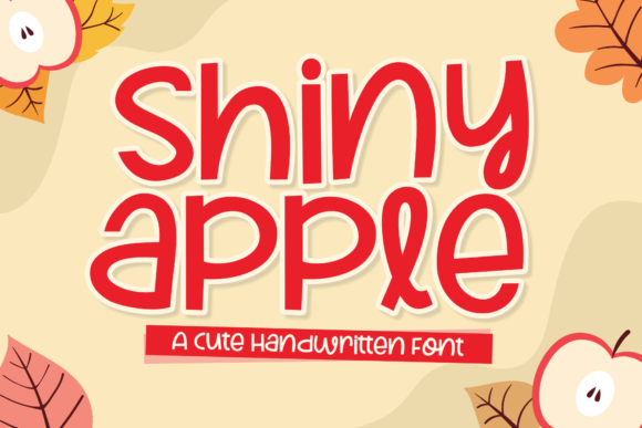 Shiny Apple: A Sweet Display Font for Makers