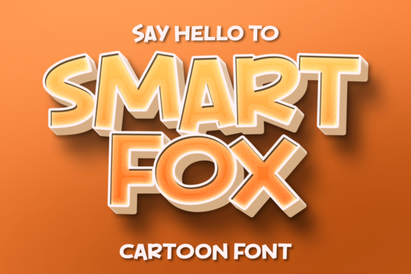 Smart Fox: A Bouncy Display Font for Editorial Design