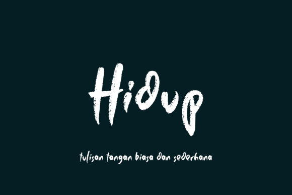 Why Hidup Became My Go-To Rough Display Font for Branding
