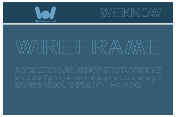 Wireframe: A Bold Display Typeface for Editorial Designers