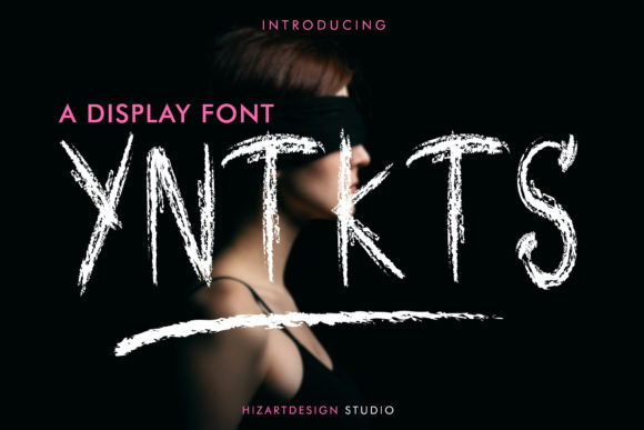 Yntkts Brushed Display Font for Handmade Creators